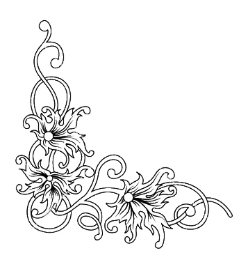 357x376 Free Floral Corner Vector Free Vector Download 252271 Cannypic