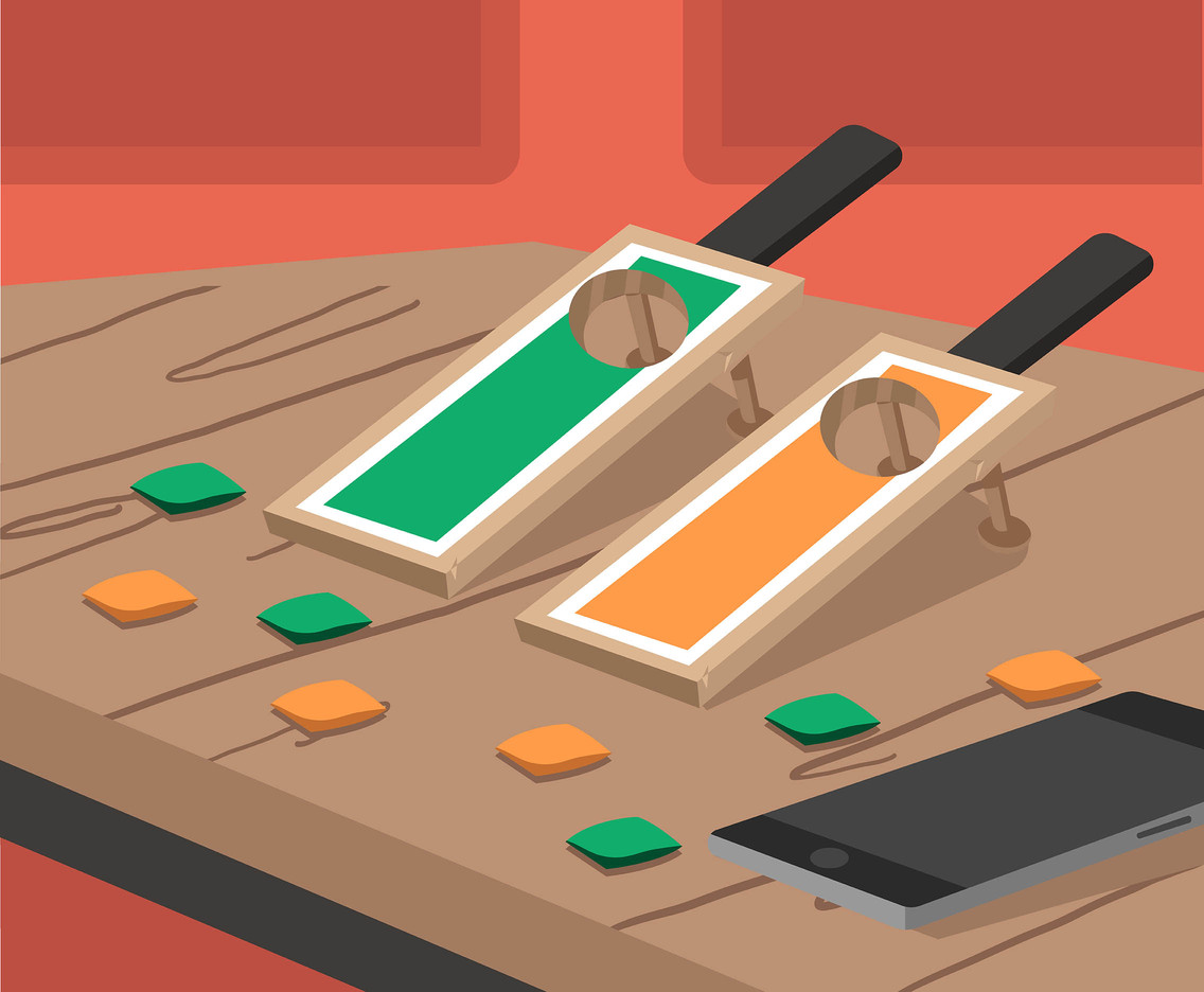 1136x936 Mini Cornhole Vector Vector Art Amp Graphics