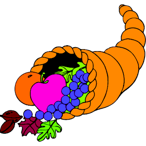 300x300 Cornucopia Clipart Vector