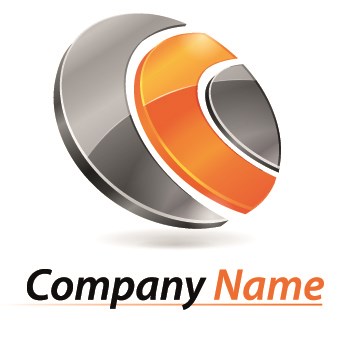 340x340 Creative Company Logo Vector 02 Free Download