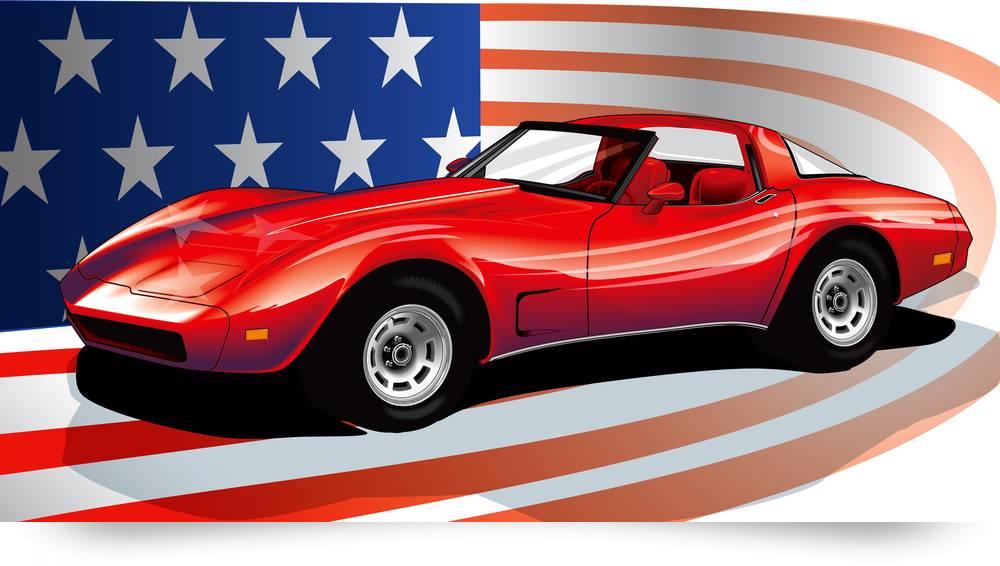 1000x566 Corvette Usa Digitalvector Realism