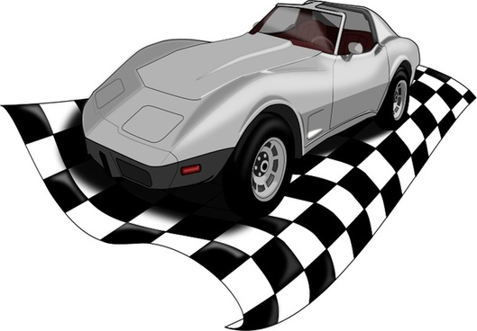 529x368 Vector Corvette Free Vector Download (10 Free Vector) For