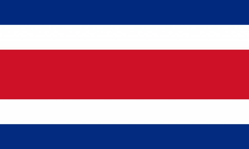1024x614 Costa Rica Flag Vector