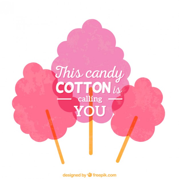 626x626 Cotton Candy Vector Free Download