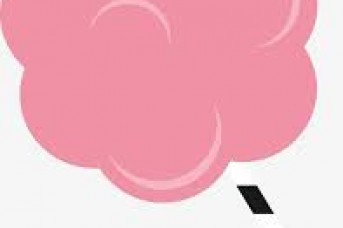 343x228 Flower Shaped Cotton Candy