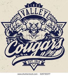 236x264 Spokane Cougars Convert Image Logo To Vector Center Street