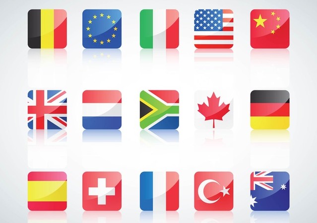 639x449 Country Flags Vector Free For Designs