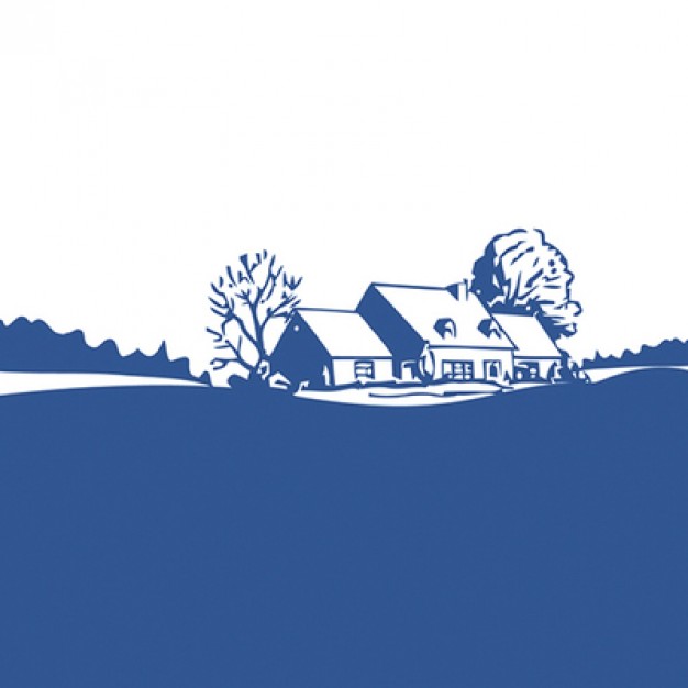 626x626 Country Home Village Landscape Vector Free Download