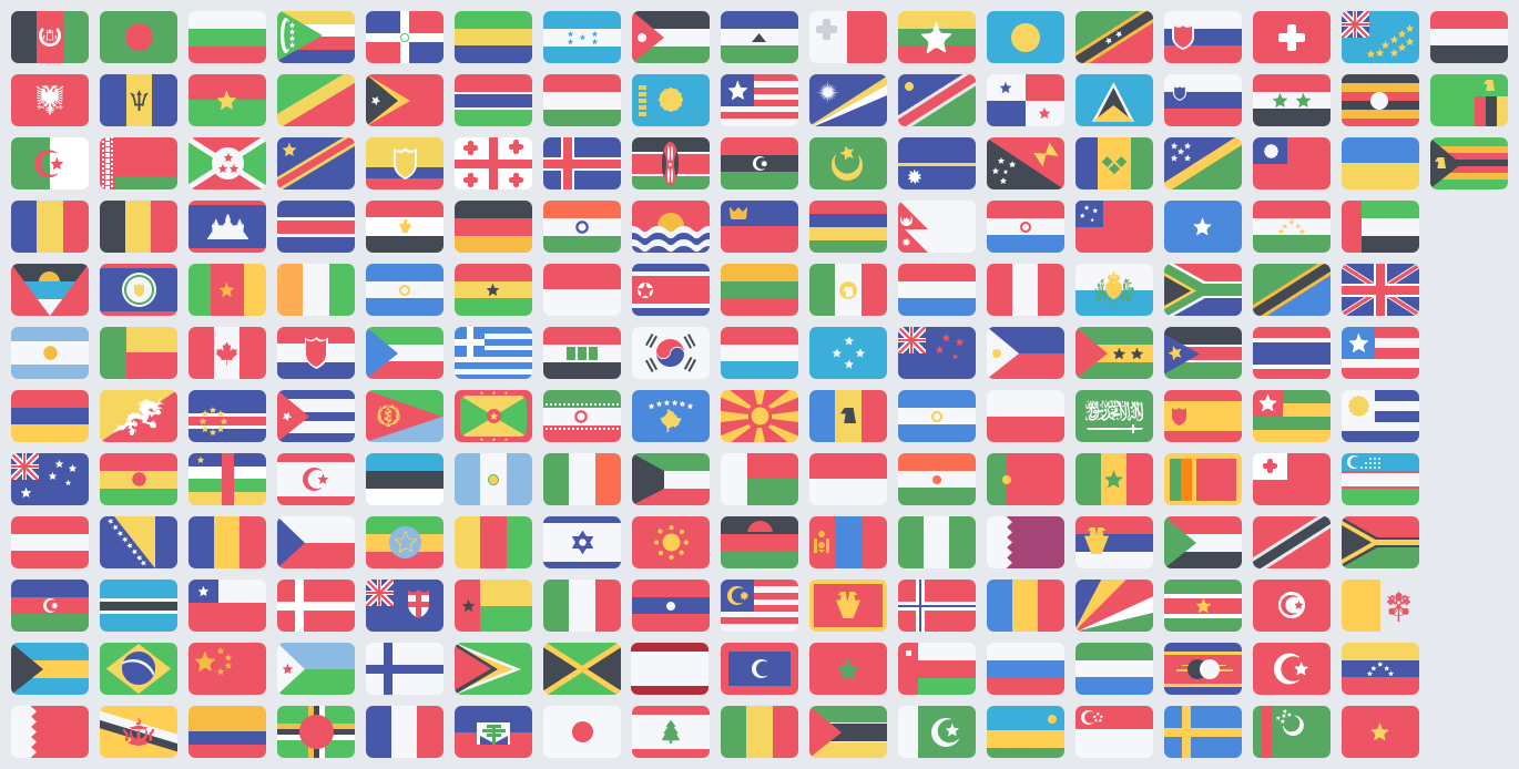 1370x694 Freeflat Countries Flags Psd Free Psd,vector,icons