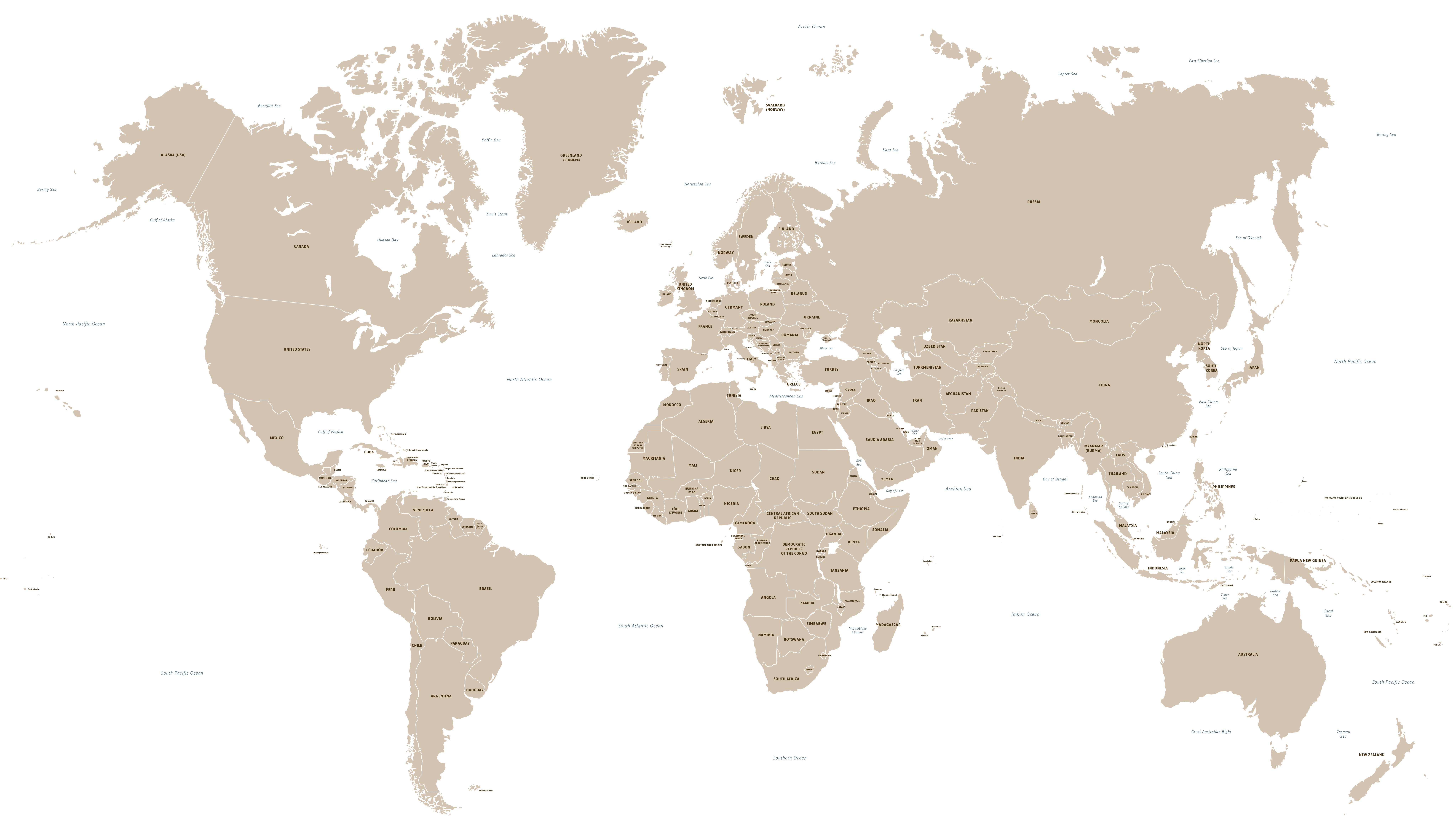 8192x4653 Best Ideas Of Free Vector World Map With Country Names In Vector