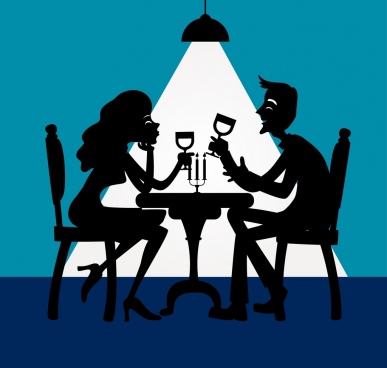 387x368 Vector Couple Kissing Silhouette Free Vector Download (6,061 Free