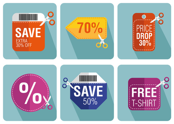 572x407 Scissors Coupon Vector Free Vector Download In .ai, .eps, .svg