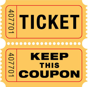 350x346 Ticket Coupon Vector Models