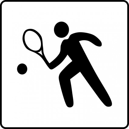 425x425 Hotel Icon Has Tennis Court Vector Free Vector Download In .ai