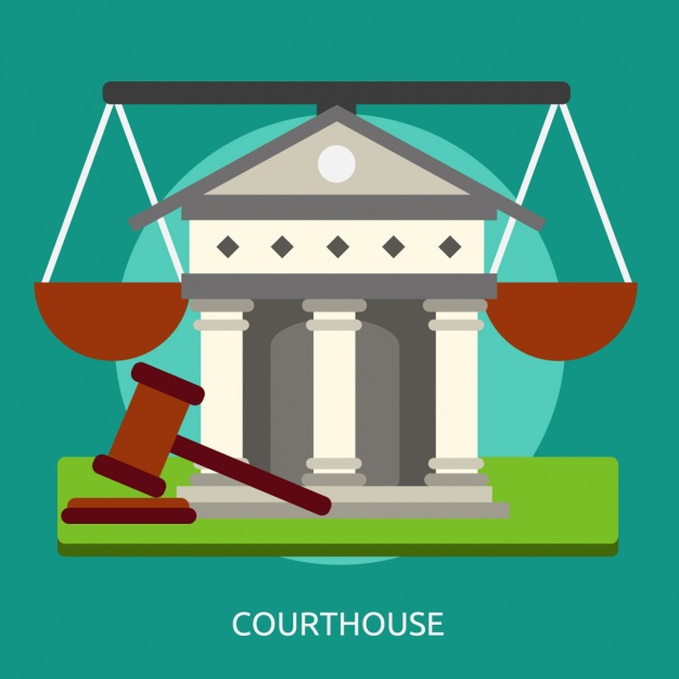 626x626 Courthouse Background Design Vector Free Download
