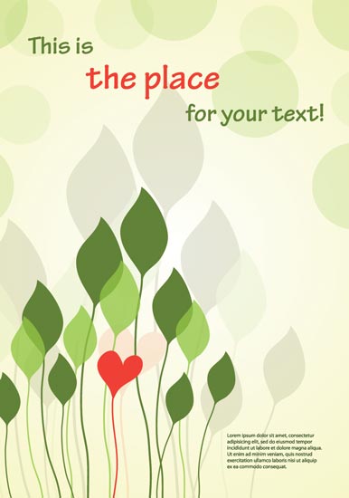 386x550 Flyer Or Cover Vector Design