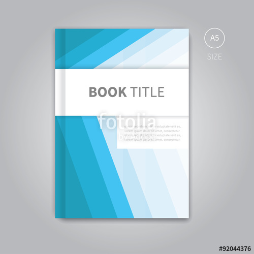 500x500 Vector Book Cover Template Design Brochure Background Layout