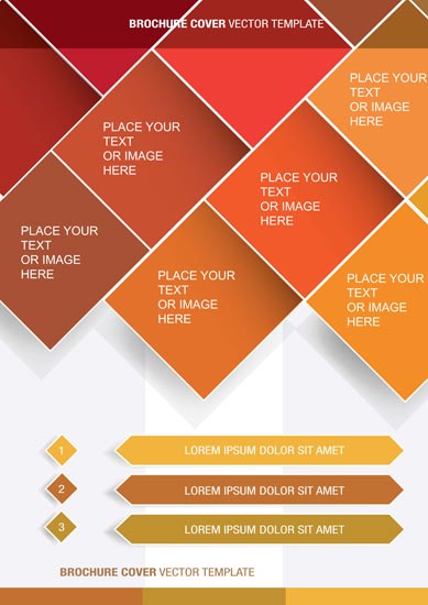 389x550 Creative Brochure Cover Vectors
