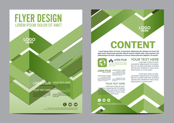 600x424 Green Styles Book And Brochure Cover Vector 12 Free Download