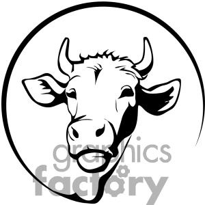 300x300 Cattle Clipart Vector