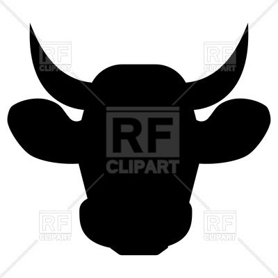 400x400 Cow Head Black Color Icon Vector Image Vector Artwork Of Plants