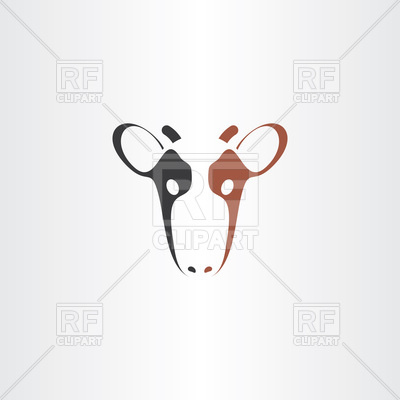 400x400 Cow Icon Vector Image Vector Artwork Of Signs, Symbols, Maps