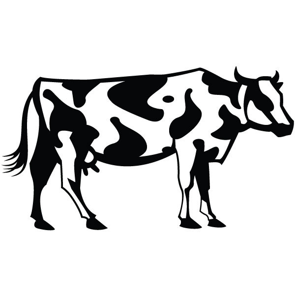 600x600 Free Vectors Cow Vector Clip Art