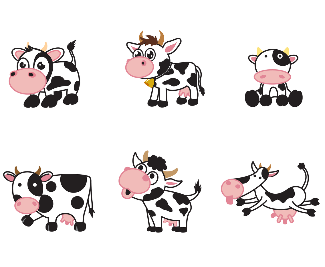 1136x936 Free Cartoon Cow Vector Vector Art Amp Graphics