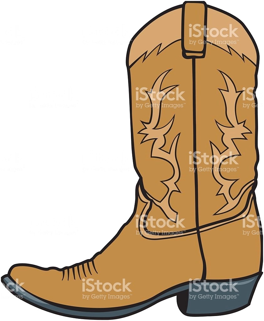 843x1024 Cowboy Boots Clipart Free Inspirational Boot Stock Vector Art Amp