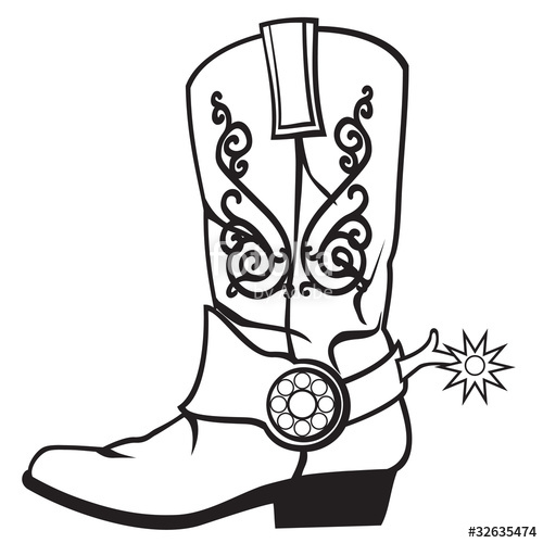 500x500 Cowboy Boots Stock Image And Royalty Free Vector Files On Fotolia