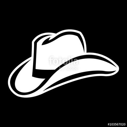 Cowboy Hat Vector at GetDrawings | Free download