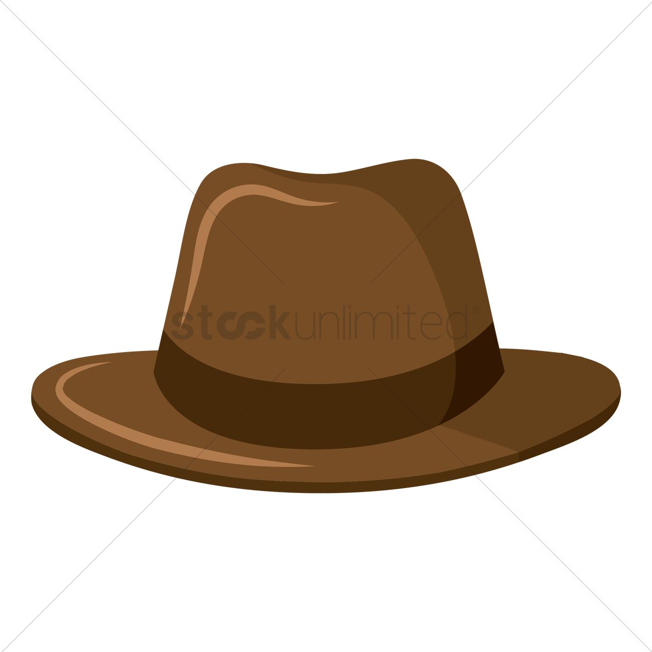 1300x1300 Cowboy Hat Vector Image