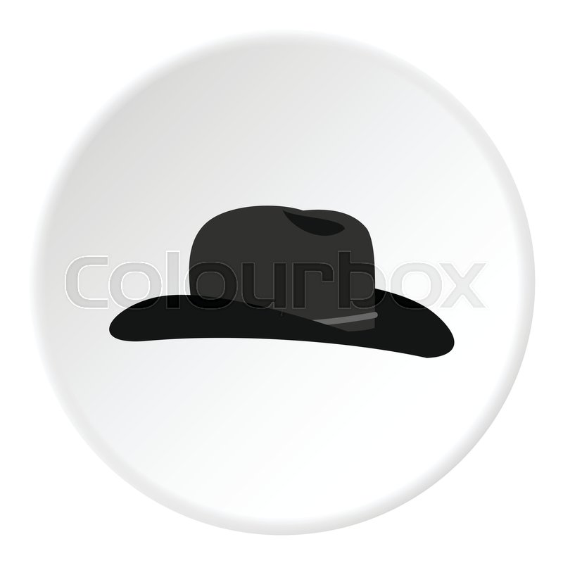 800x800 Cowboy Hat Icon. Flat Illustration Of Cowboy Hat Vector Icon For
