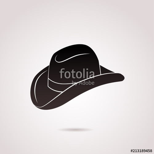 500x500 Cowboy Hat Vector Icon. Stock Image And Royalty Free Vector Files