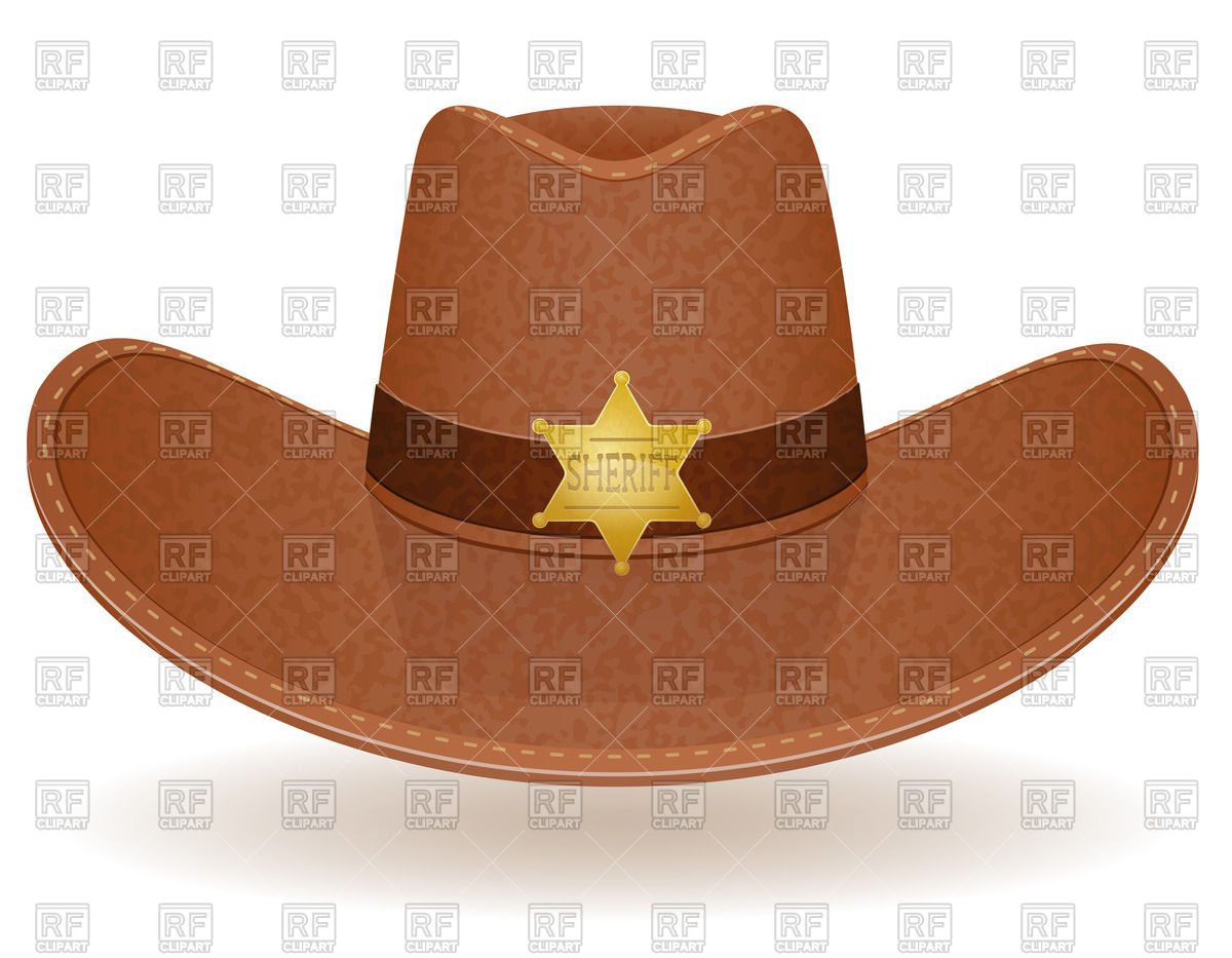 1200x933 Cowboysheriff Hat Vector Image Vector Artwork Of Objects