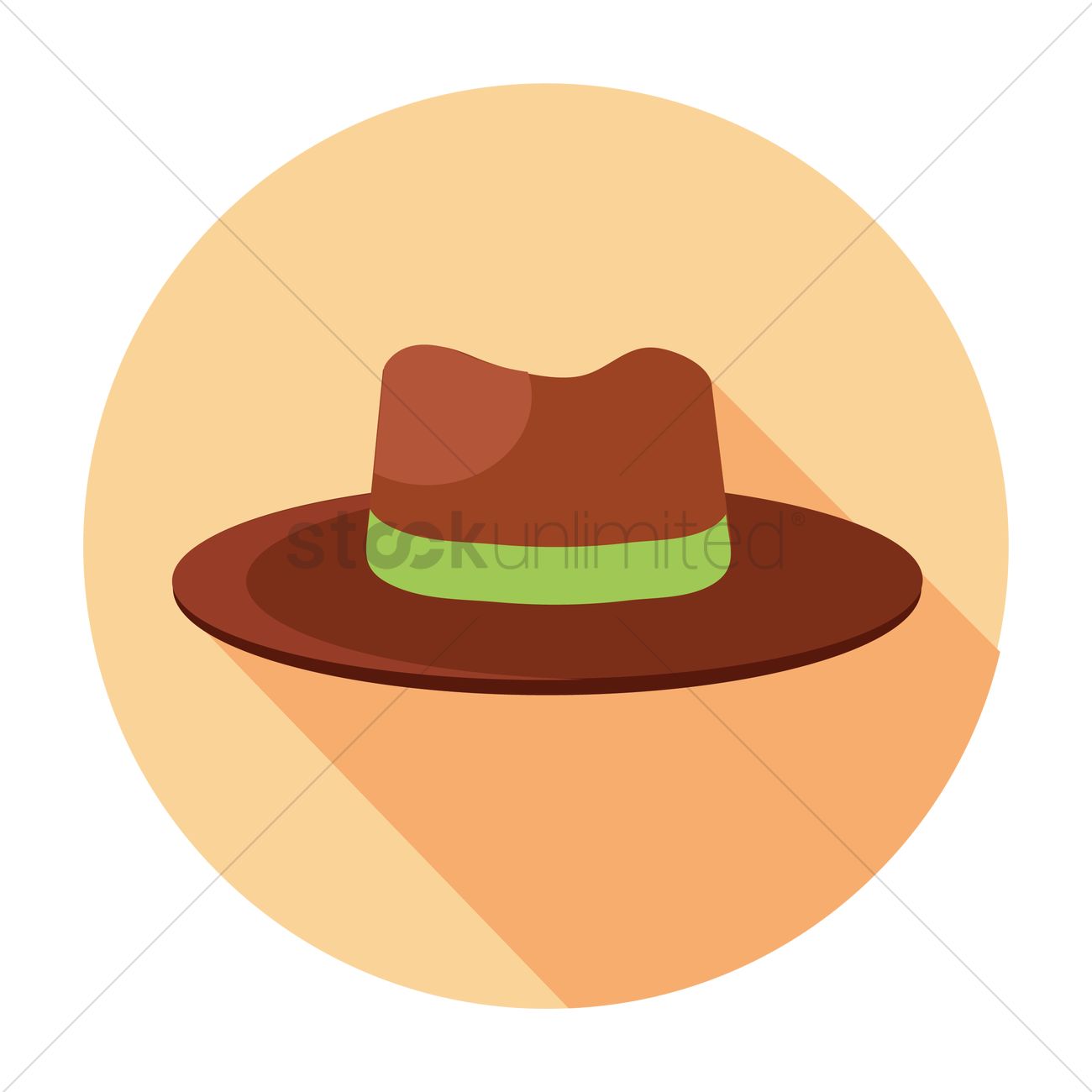 1300x1300 Free Cowboy Hat Vector Image