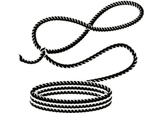 Cowboy Rope Vector at GetDrawings | Free download