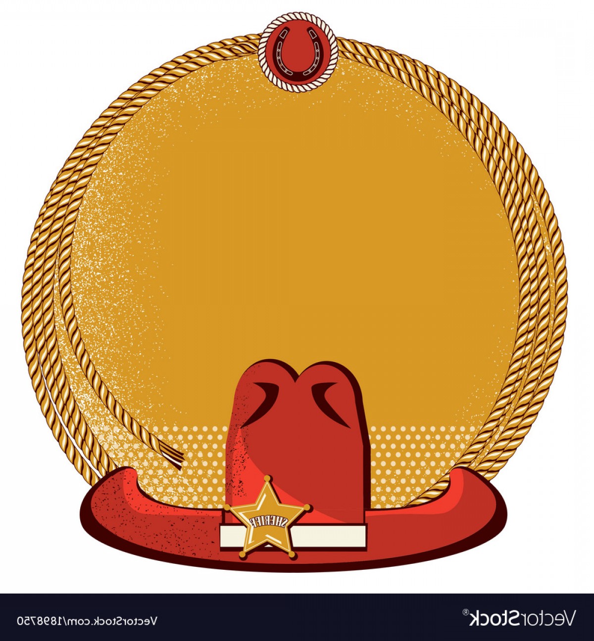 1200x1296 Cowboy Rope Frame Background And Western Sheriff Vector Lazttweet
