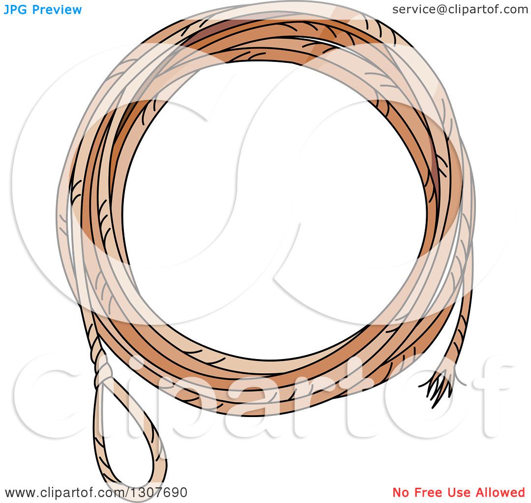 1080x1024 Clipart Of Cartoon Cowboy Rope