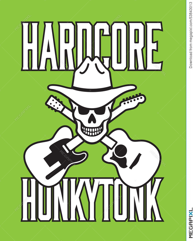 648x800 Cowboy Skull Vector Design. Illustration 53843013