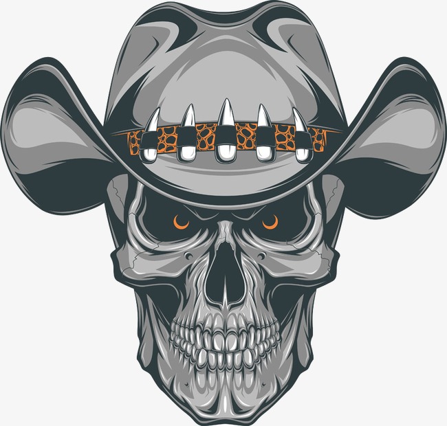 650x620 Cowboys And Skull, Cowboy, Skull, Vector Png And Vector For Free
