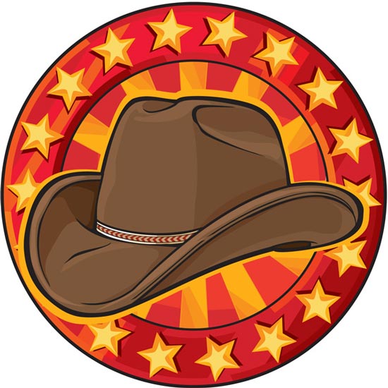 550x550 Wild West Cowboy Cartoons Vector
