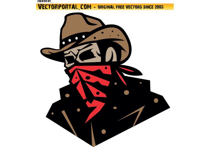 700x490 Cowboy Vector Graphics