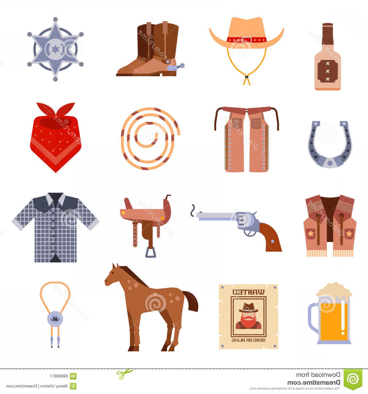 1560x1668 Realistic Vector Art Cowboy Lazttweet