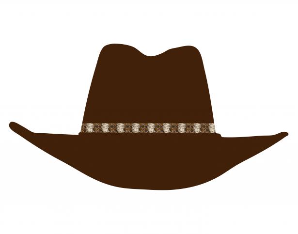 615x483 Cowboy Hat Clipart