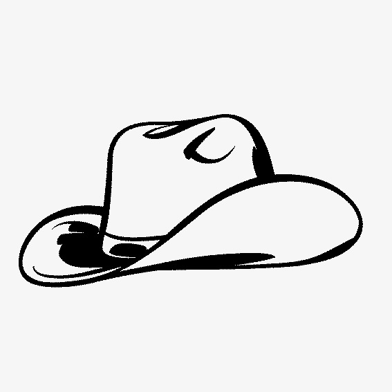 567x567 Free Cowboy Hat Vector Image