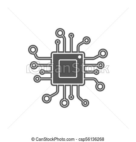 450x470 Webprocessor Vector Icon For Websites And Mobile Minimalistic Flat