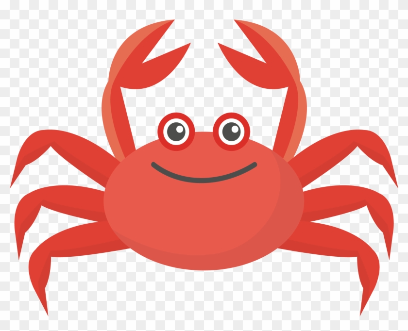 840x682 Crab Colorful Run Euclidean Vector Illustration
