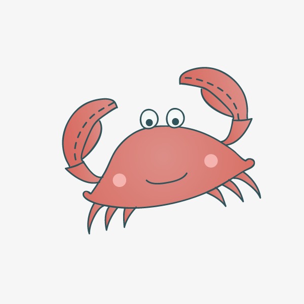 600x600 Cartoon Crab, Cartoon Vector, Crab Vector Png And Vector For Free