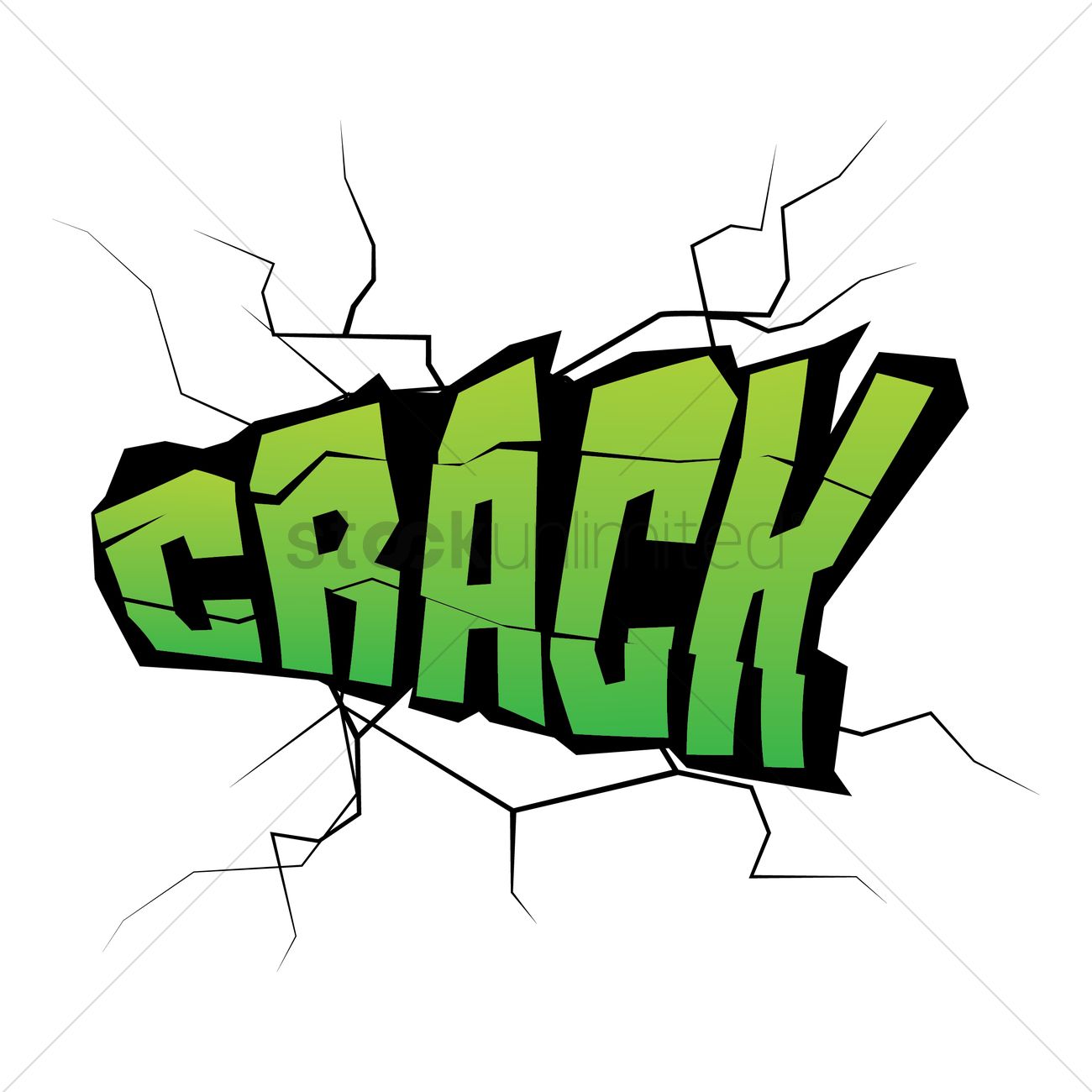 1300x1300 Comic Bubble Crack Vector Image
